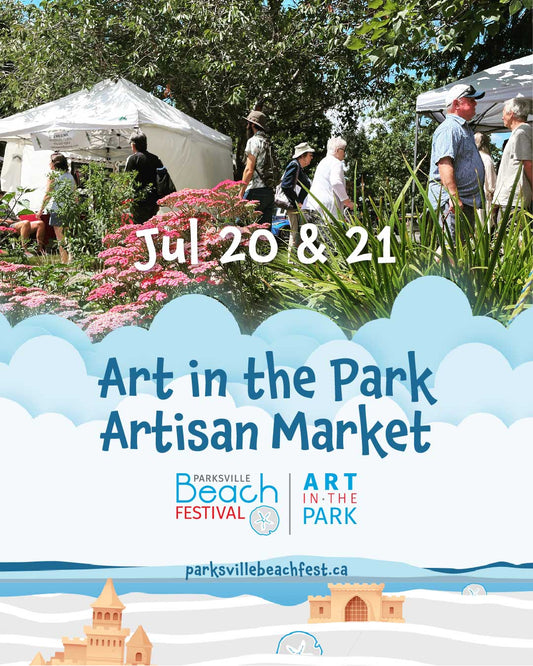 Sand Castles & Art in the Park in Parksville this weekend!
