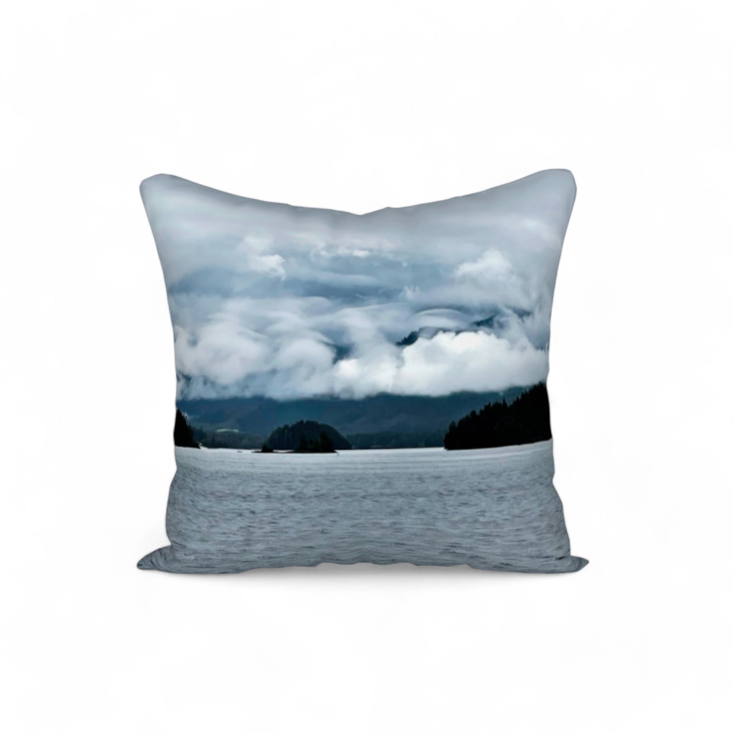 Alberni Inlet 18"x18" Throw Pillow Cover