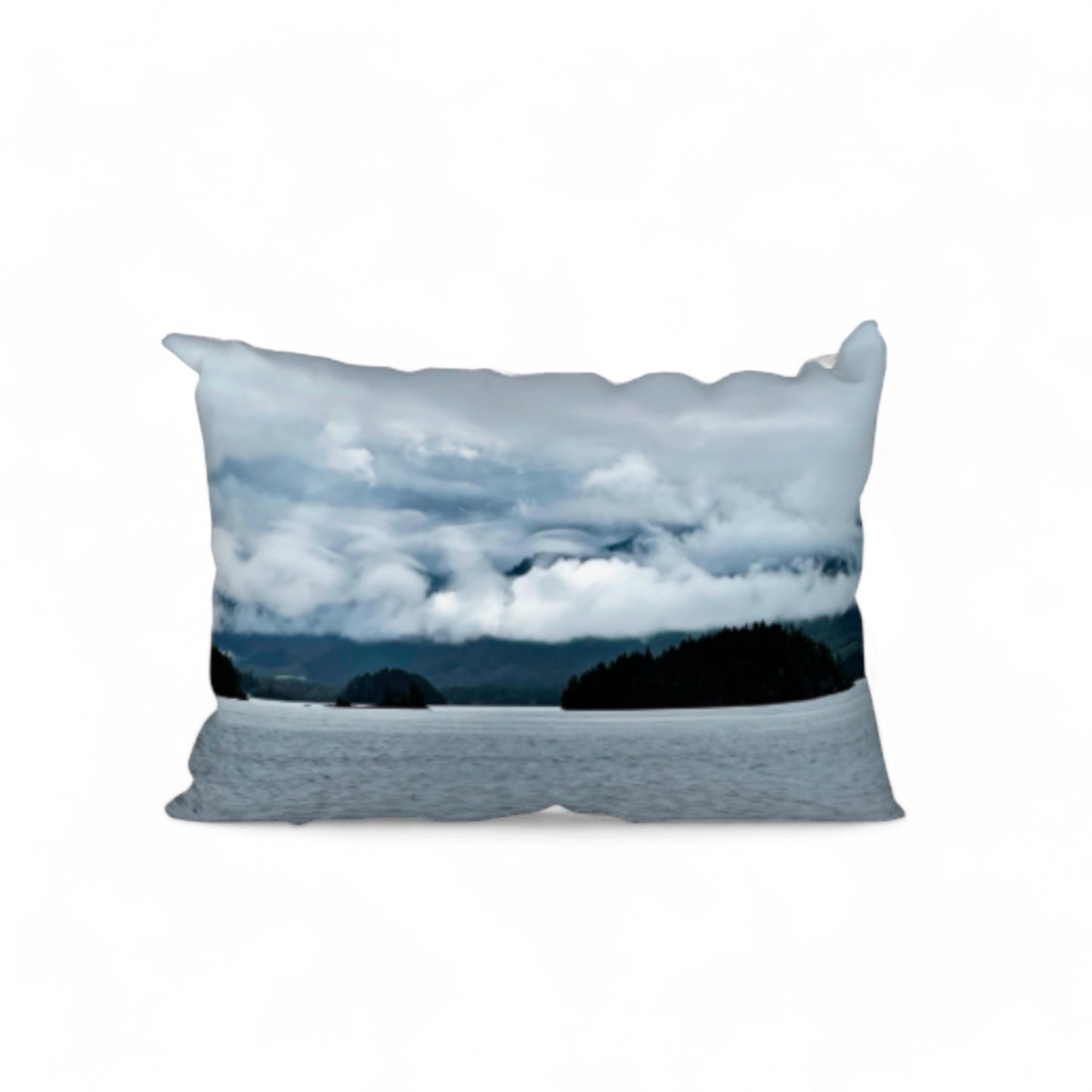 Alberni Inlet 20"x14" Throw Pillow Cover