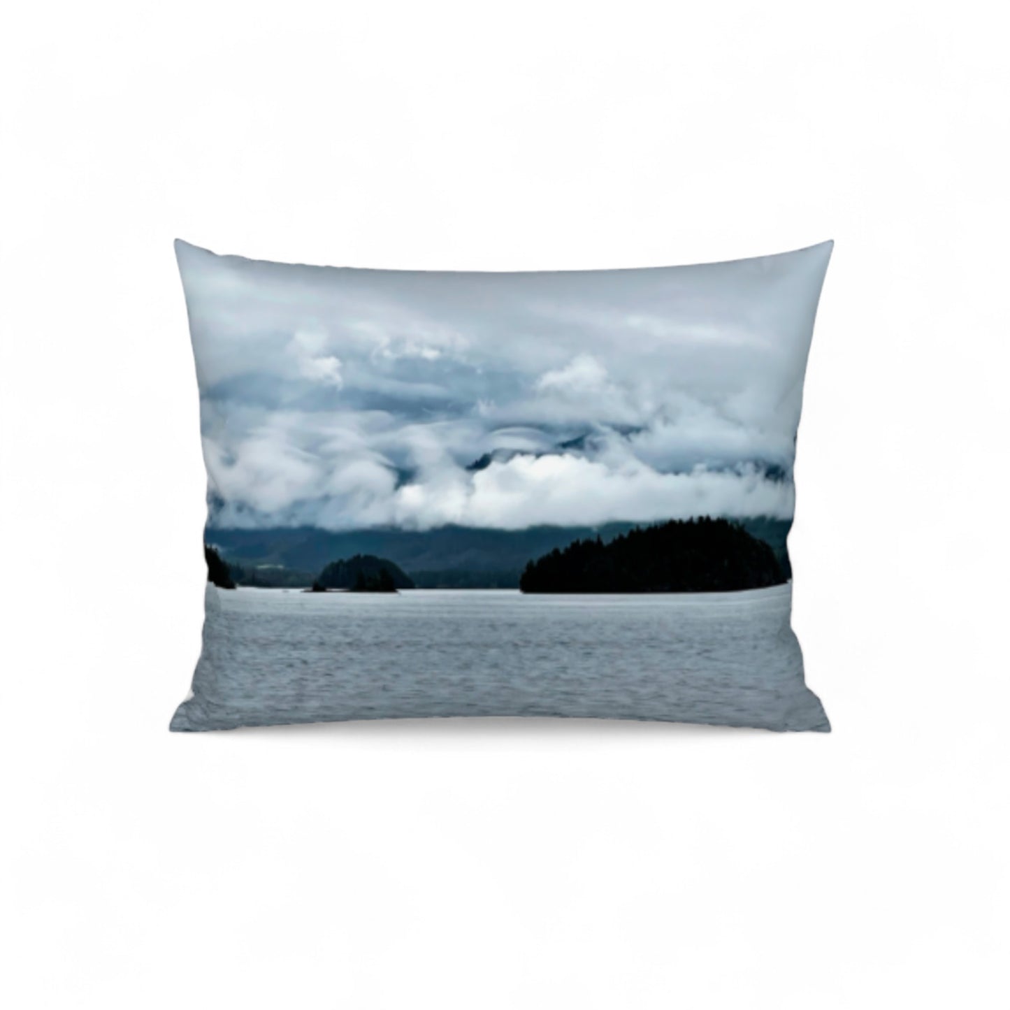 Alberni Inlet 26"x20" Throw Pillow Cover