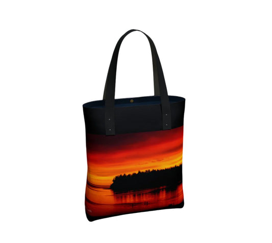 Amazing Sunset Parksville Urban Tote Bag