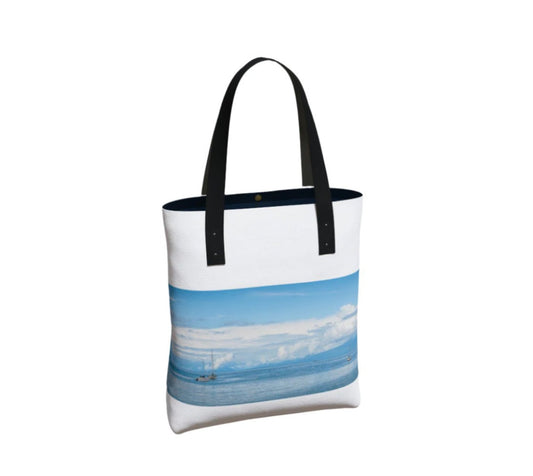 Azure Afternoon Gabriola Island Urban Tote Bag