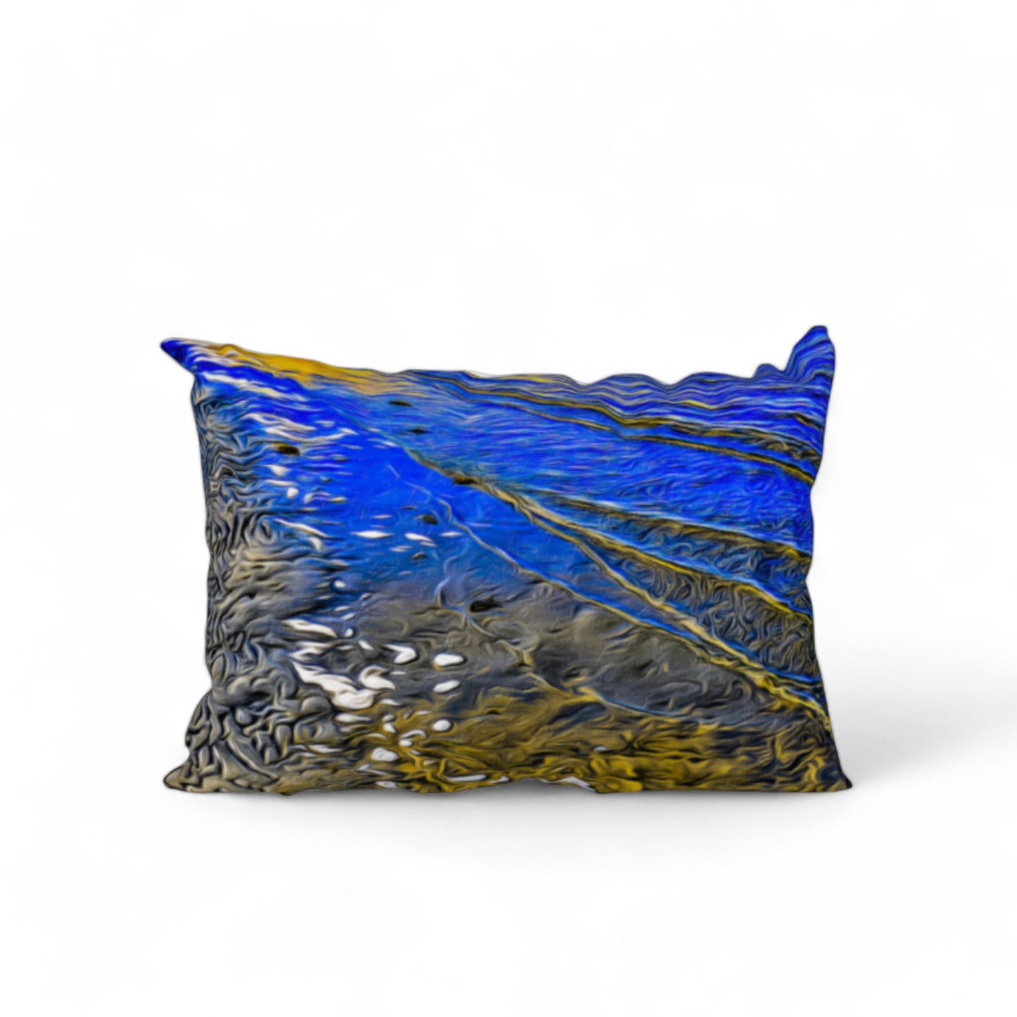 Ebb and Flow 20"x14" Throw Pillow Cover