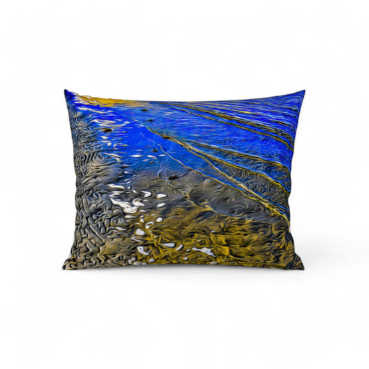 Ebb and Flow 26"x20" Throw Pillow Cover