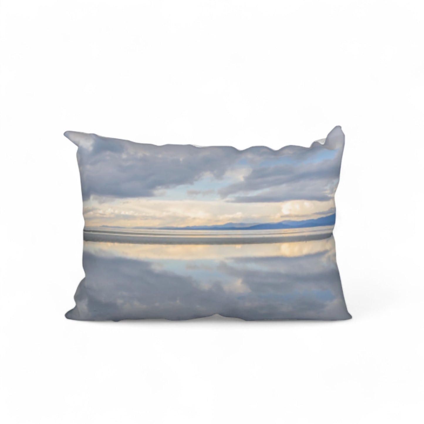 Light Language Parksville Beach 20"x14" Throw Pillow Cover