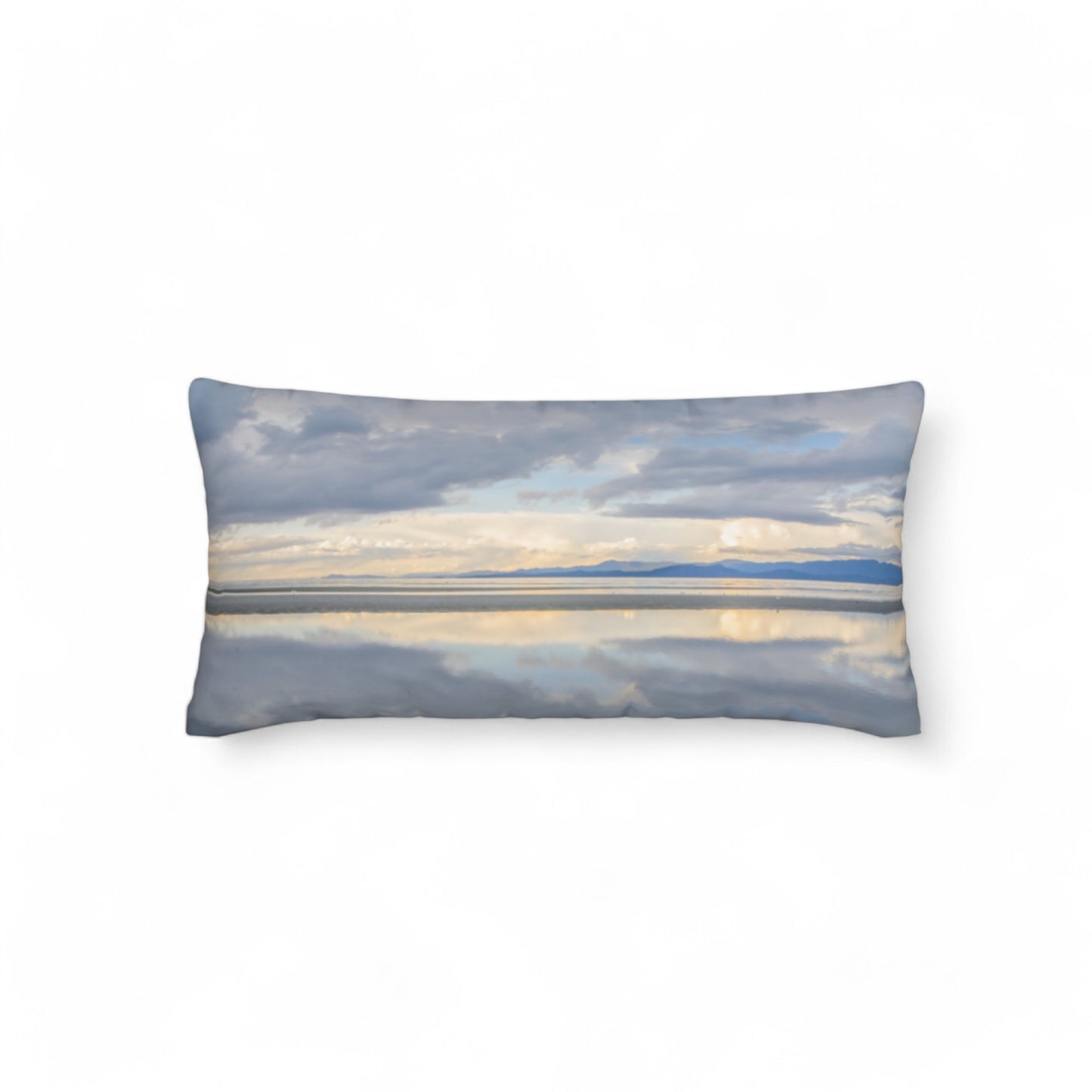 Light Language Parksville Beach 24"x12" Throw Pillow Cover