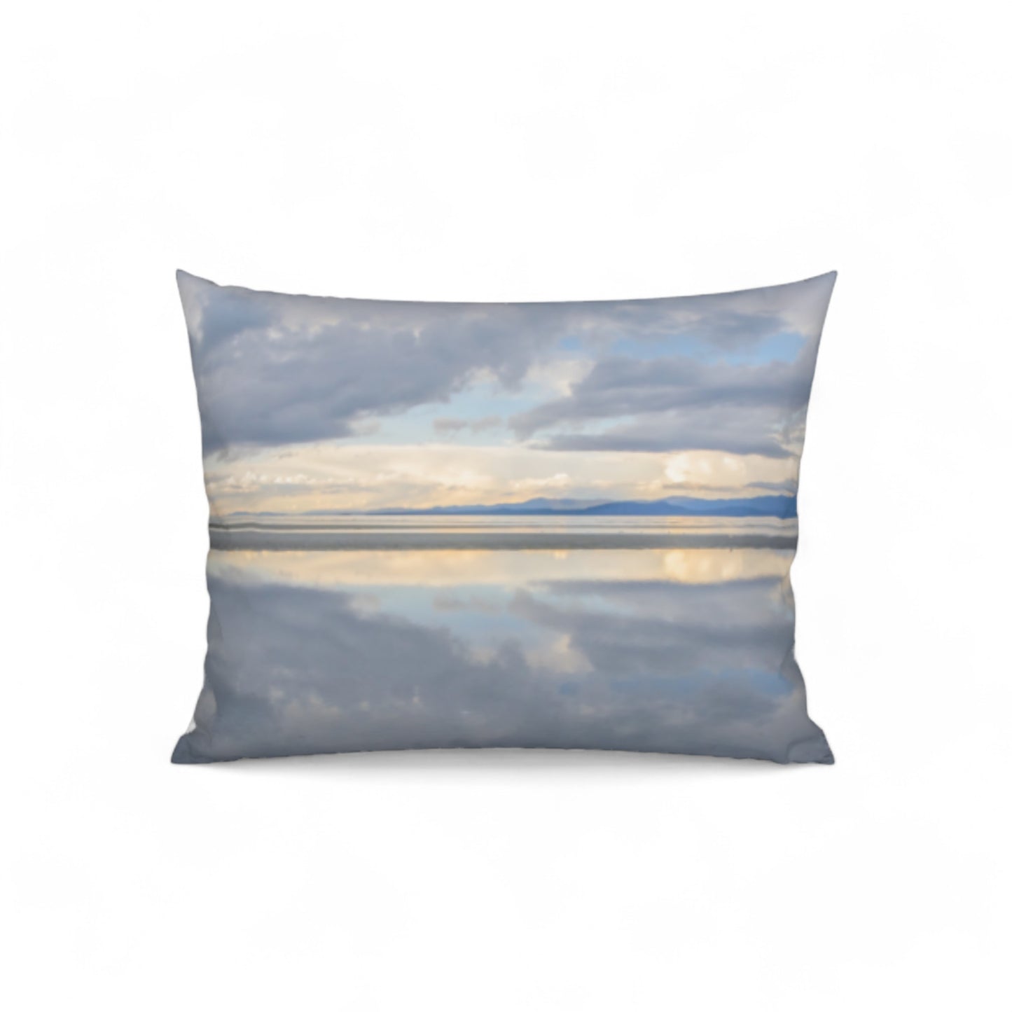 Light Language Parksville Beach 26"x20" Throw Pillow Cover