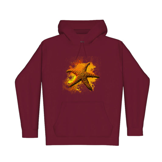 Starfish Orange Premium Pullover Hoodie