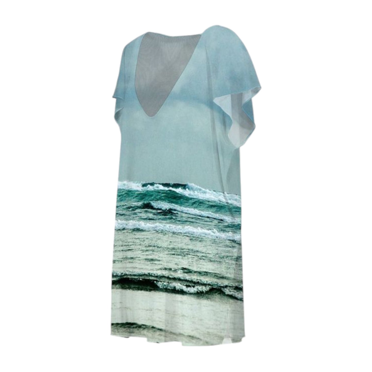 Ocean Calling Long Beach Tofino Above the Knee Beach Dress