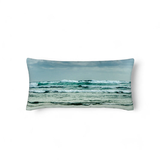 Ocean Calling Tofino 24"x12" Throw Pillow Cover