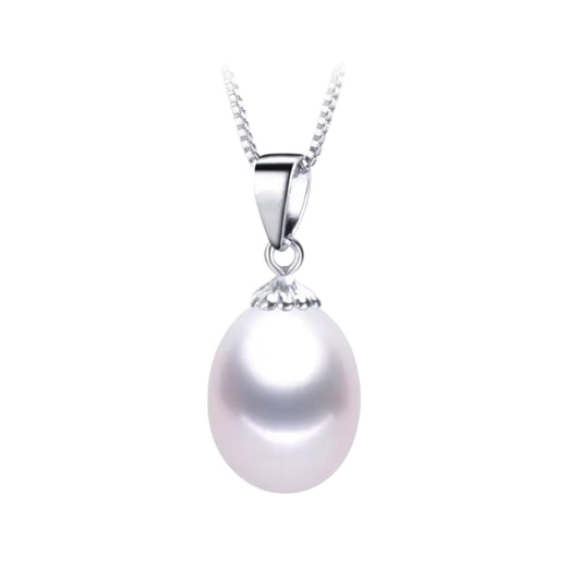 White Pearl Drop Pendant