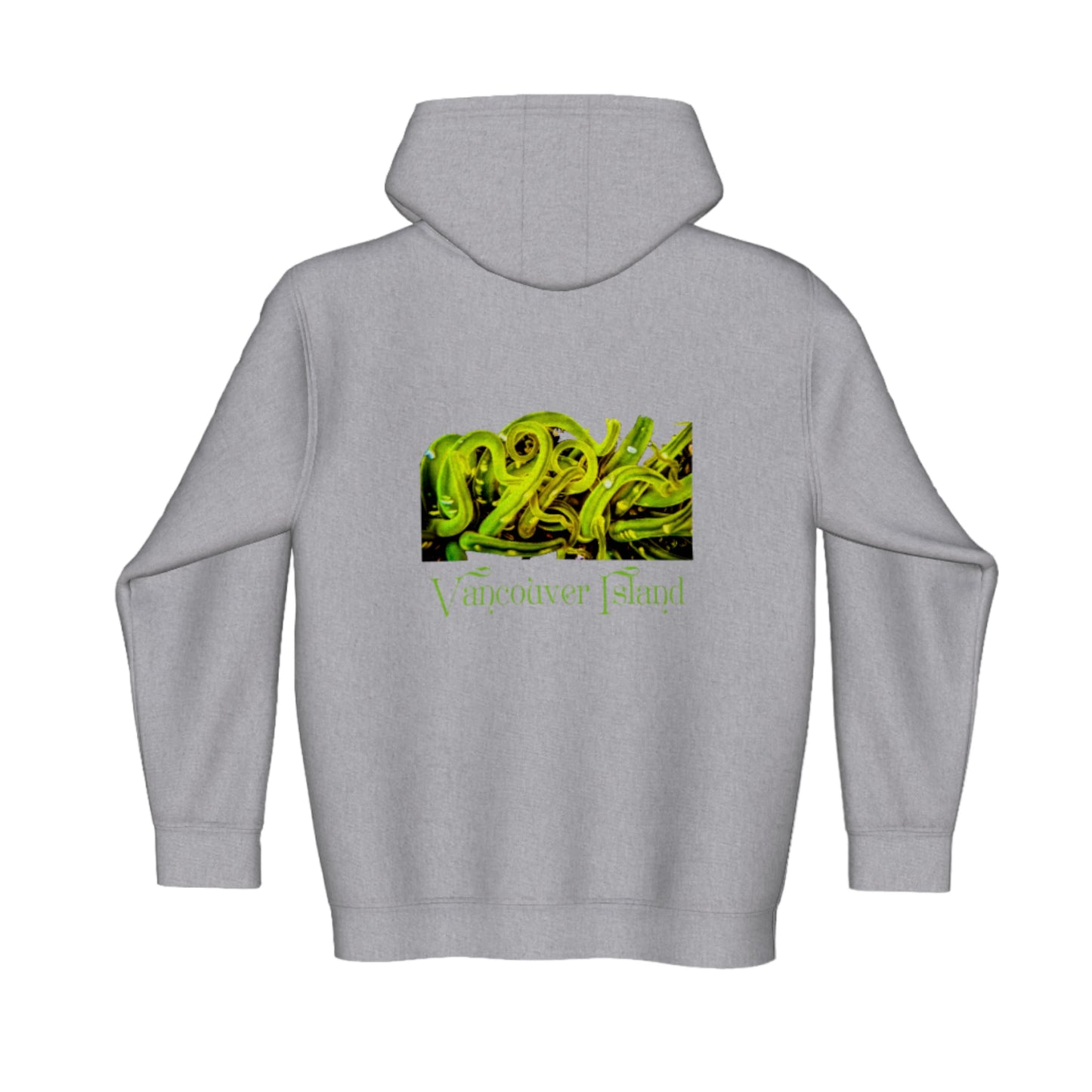 Vancouver Island Sea Anemone Premium Zipper Hoodie back