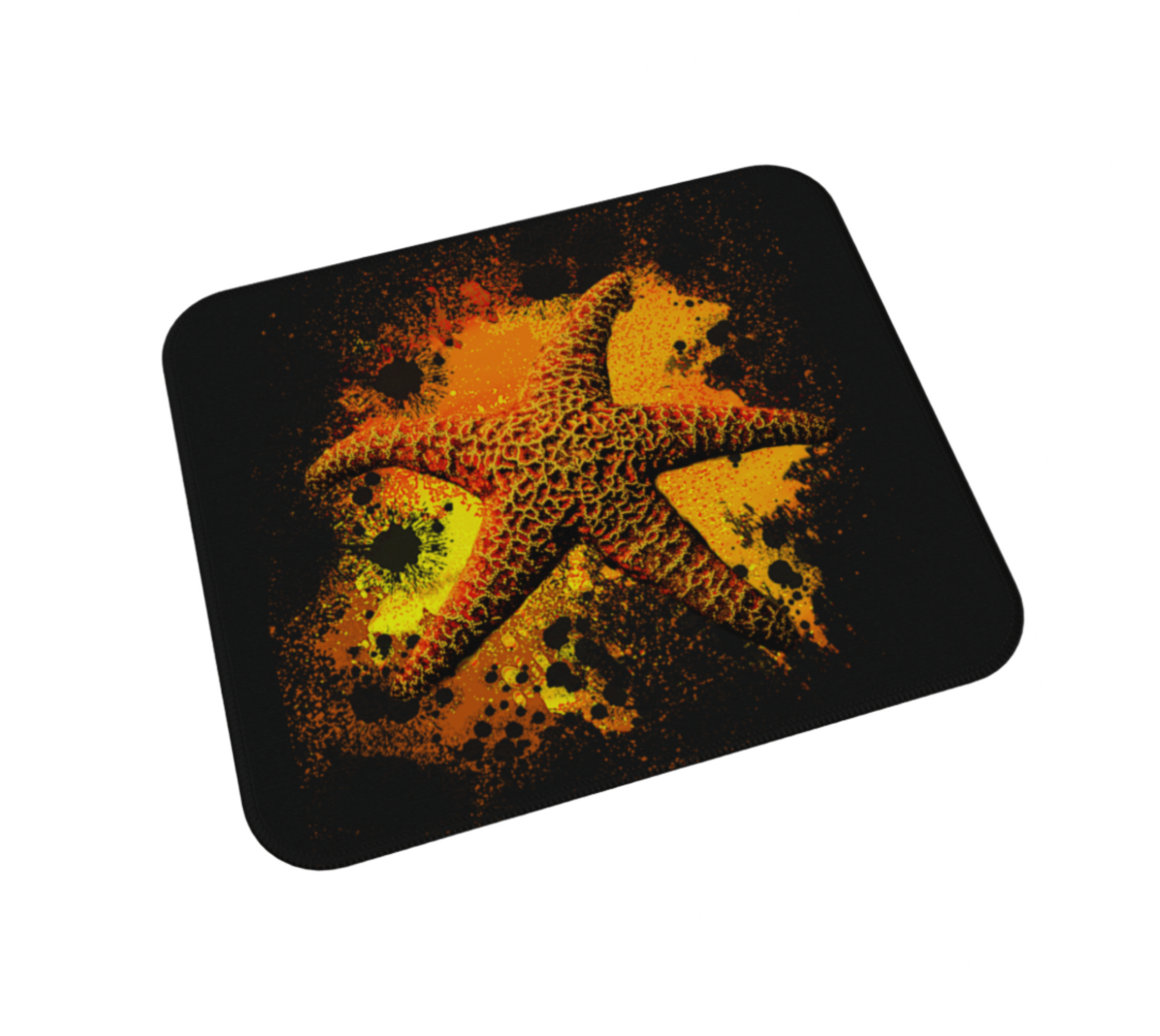 Starfish Orange Desk Mat Mousepad