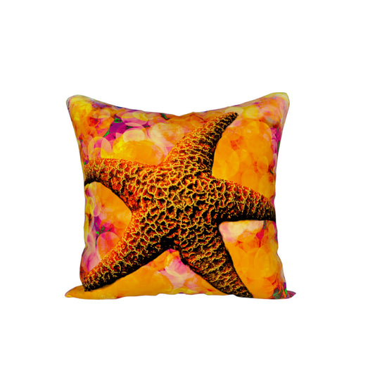 Starfish Spirit 18"x18" Throw Pillow Cover