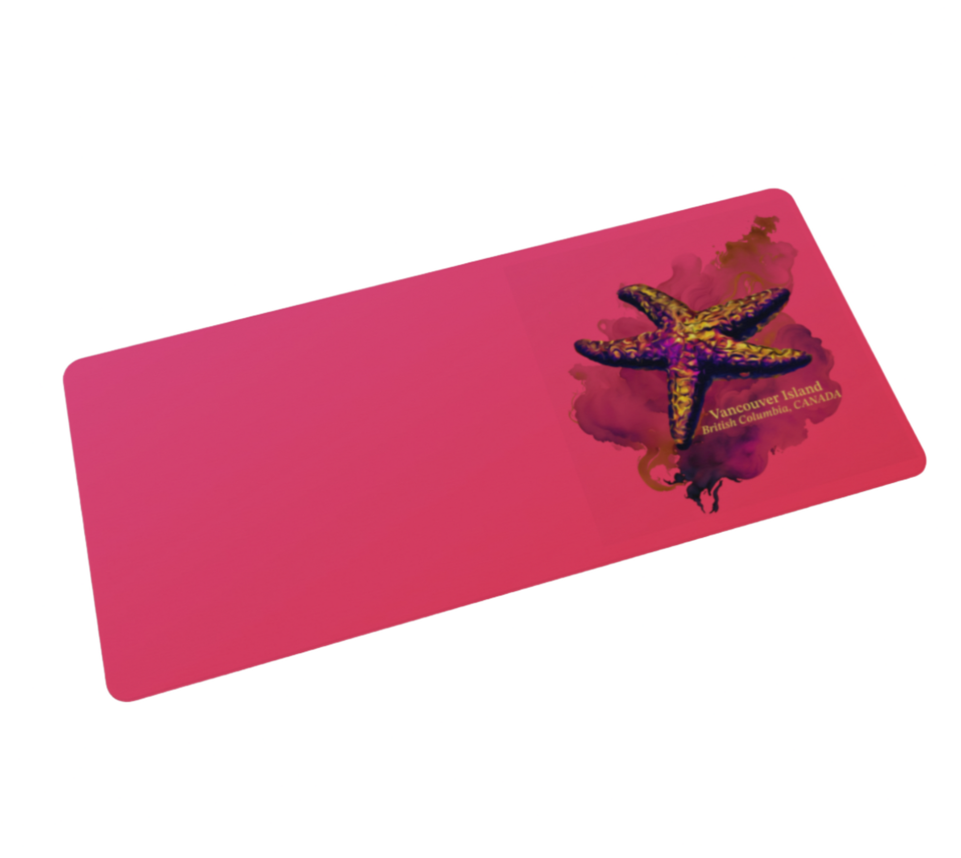 Starfish Vancouver Island BC Large Desk Mat