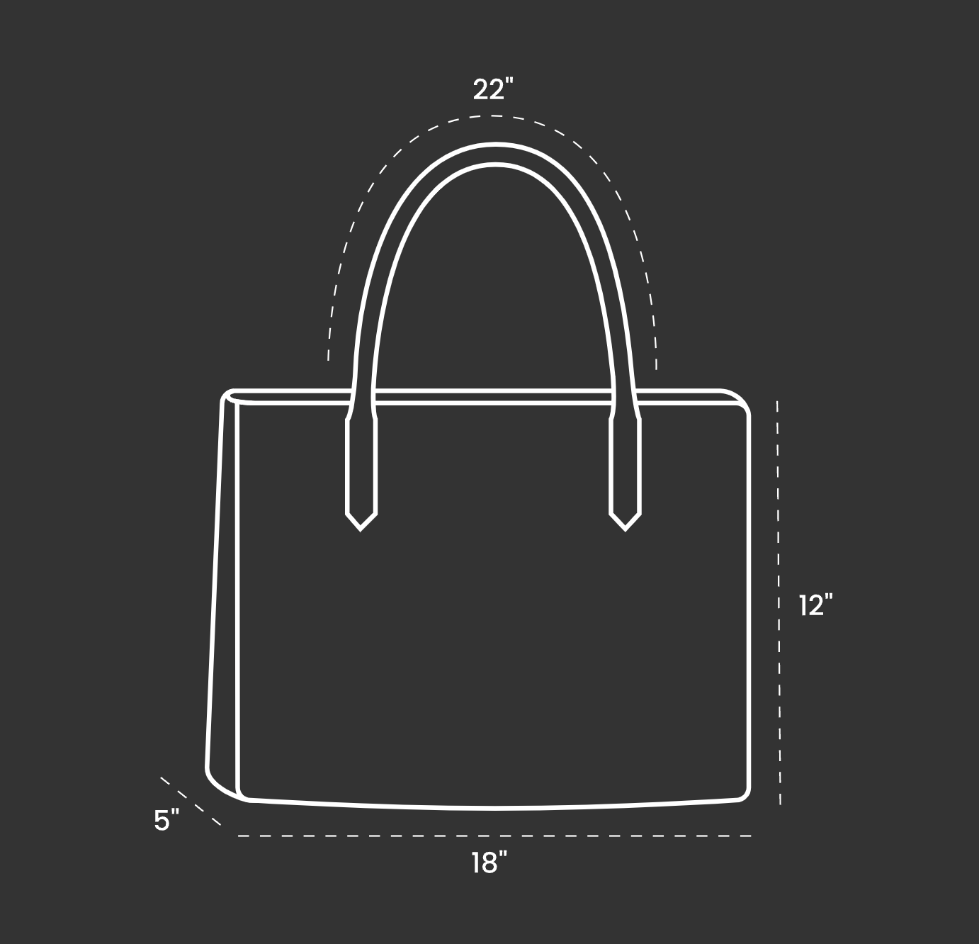 Ebb and Flow Vegan Leather Tote Bag