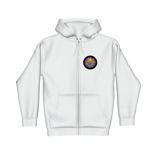 Spotlight Sand Dollar Premium Zipper Hoodie front