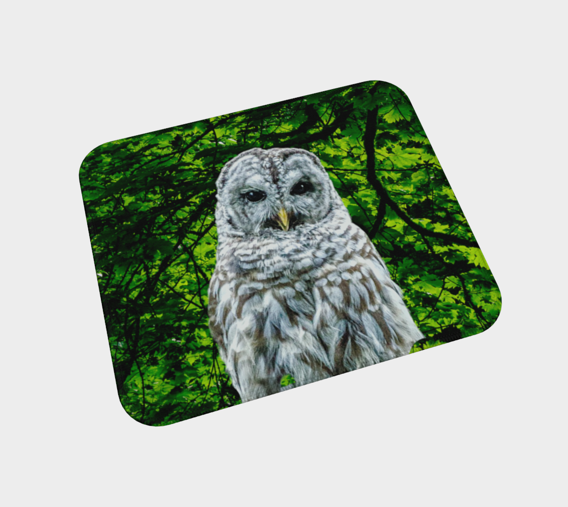 Wise Owl Desk Mat Mousepad