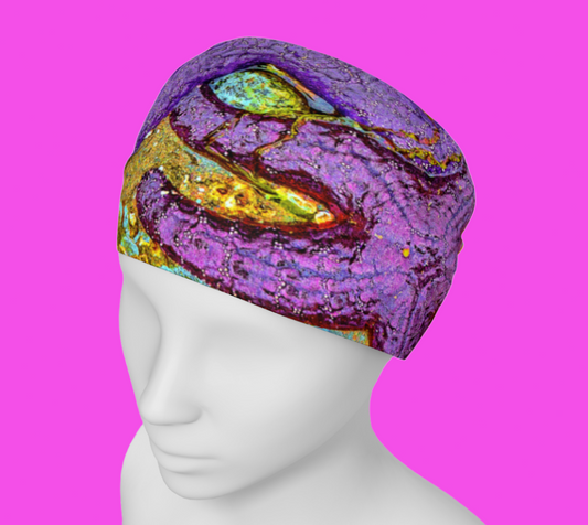 starfish cluster is a image of three starfish which appear on this headband and or neck gaiter