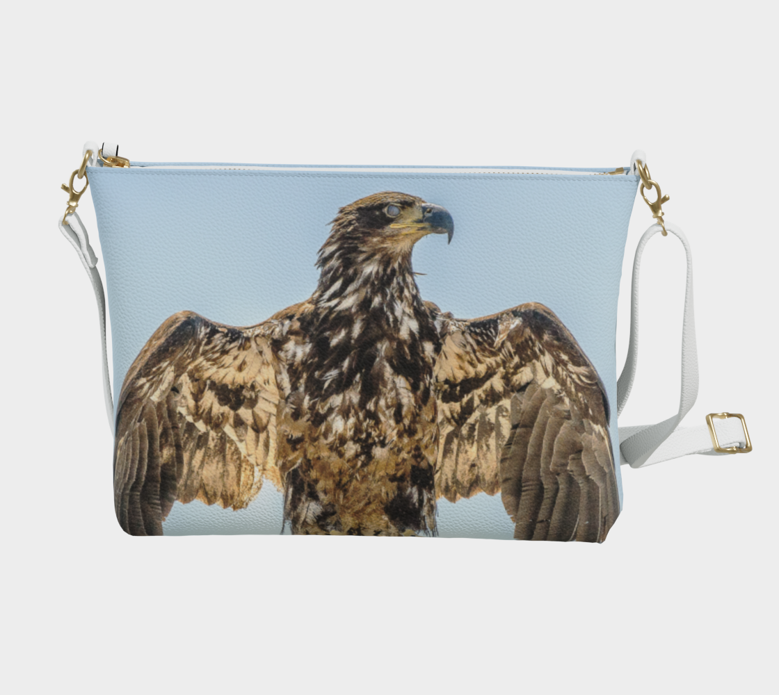 Thunderbird Eagle Vegan Leather Crossbody Purse