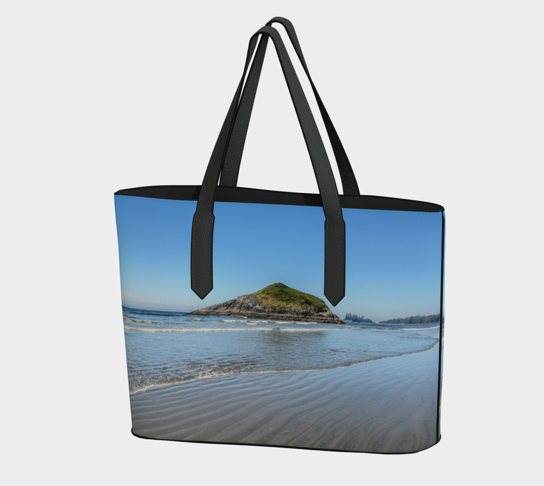 Summer Lovekin Rock Tofino Vegan Leather Tote Bag