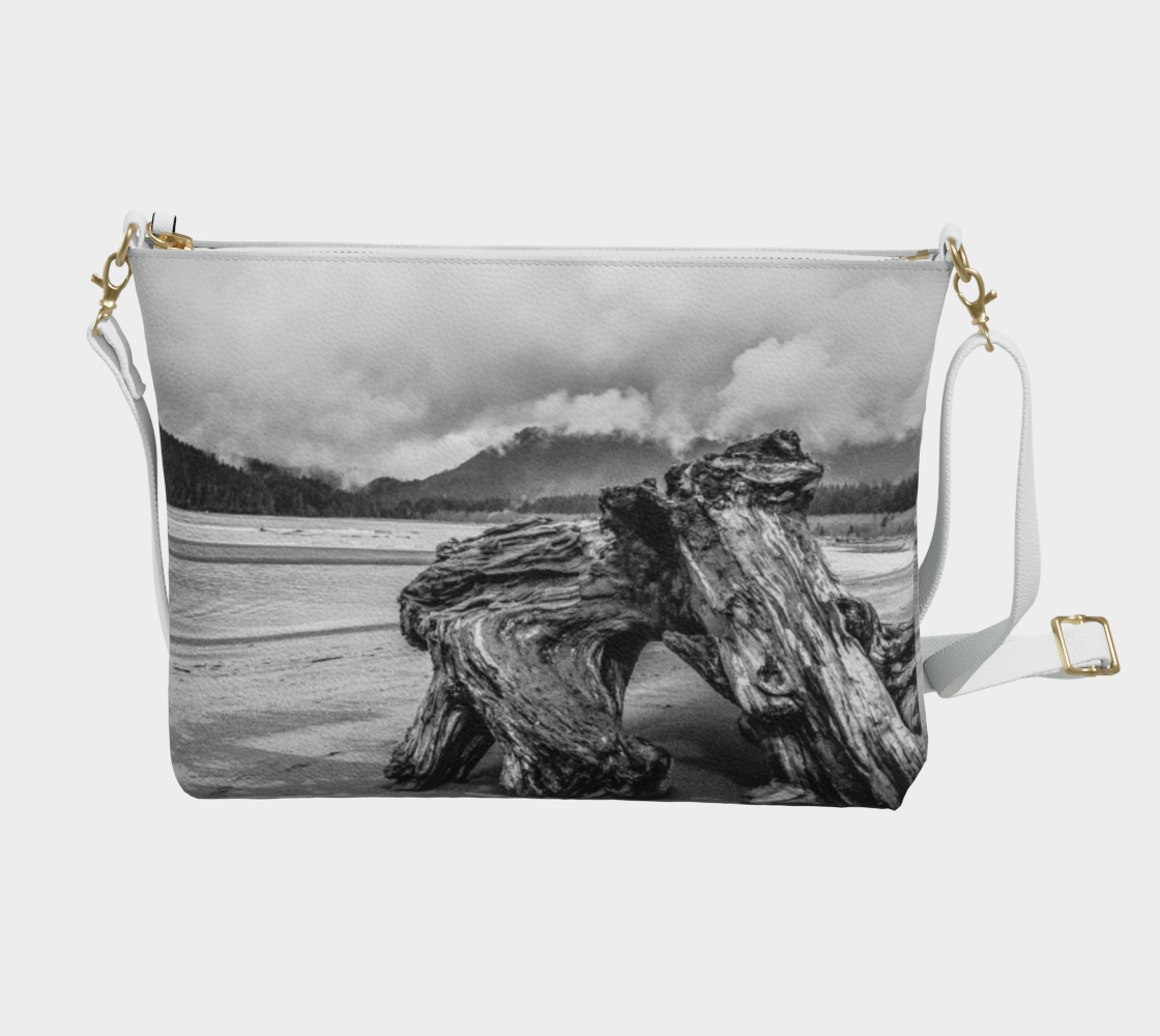 Driftwood Monument Port Renfrew Vegan Leather Crossbody Purse