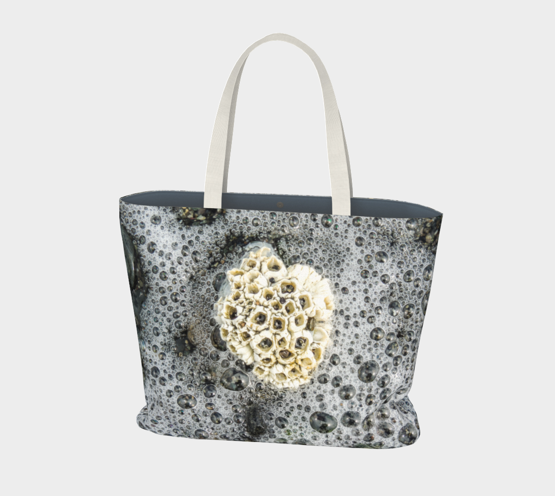 Van Isle Goddess Bubbles and Barnacles oversized Market Tote.