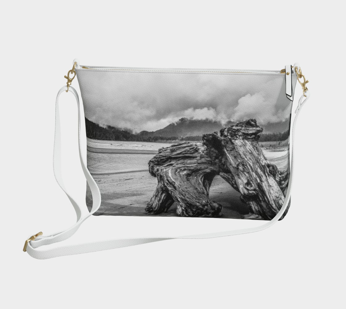 Driftwood Monument Port Renfrew Vegan Leather Crossbody Purse